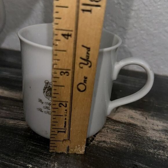 Gevalia Kaffe White Ceramic Coffee Mug 4" Tall - Picture 4 of 6